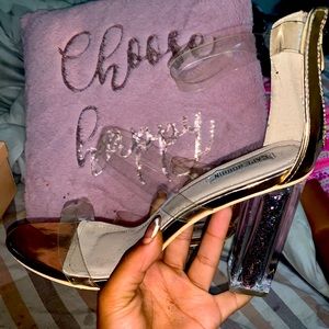 Glitter heels